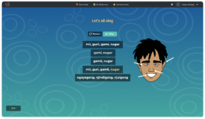 Sing along side activity