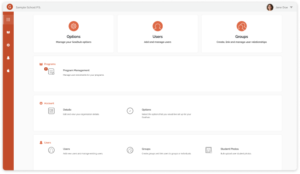 Goalhub admin dashboard preview