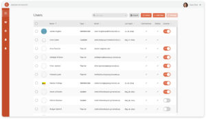 Goalhub Admin Users Screen